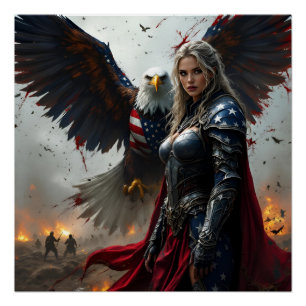 Vrijheid Roept Perfect Poster