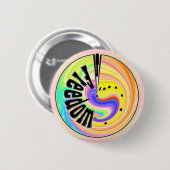 Vrijheid Ronde Button 5,7 Cm (Voorkant /achterkant)