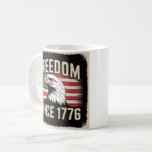 Vrijheid sinds de patriottische Mok van 1776 (Voorkant links)