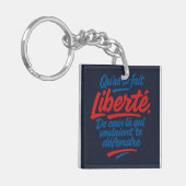 Vrijheid Sleutelhanger (Voorkant Links)