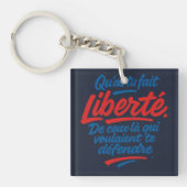 Vrijheid Sleutelhanger (Voorkant)
