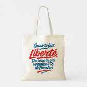 Vrijheid Tote Bag (Achterkant)