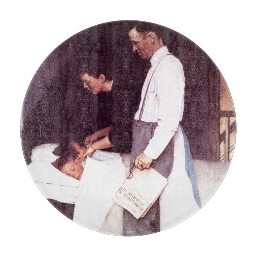 vrijheid van angst snijplank (Voorkant)