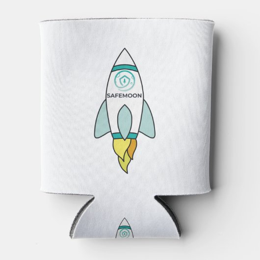 Vrijheid van de Maan-raketten Blikjeskoeler (Voorkant)