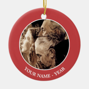 Vrijheid van eredienst keramisch ornament