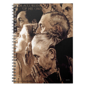 Vrijheid van eredienst notitieboek