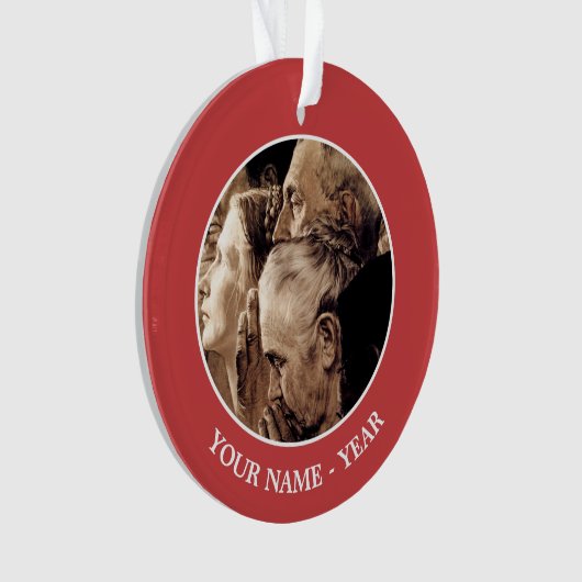 Vrijheid van eredienst ornament (voorkant)