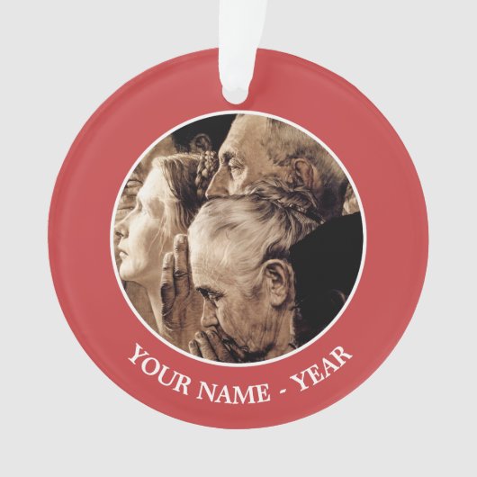 Vrijheid van eredienst ornament (voorkant)