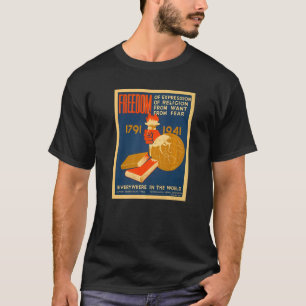 vrijheid van godsdienstvrijheid van Gezocht van F T-shirt
