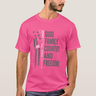 Vrijheid van het land van de familie van God - 2de T-shirt