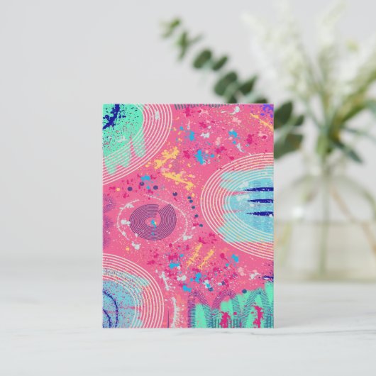 Vrijheid van meningsuiting briefkaart (Staand voorkant)