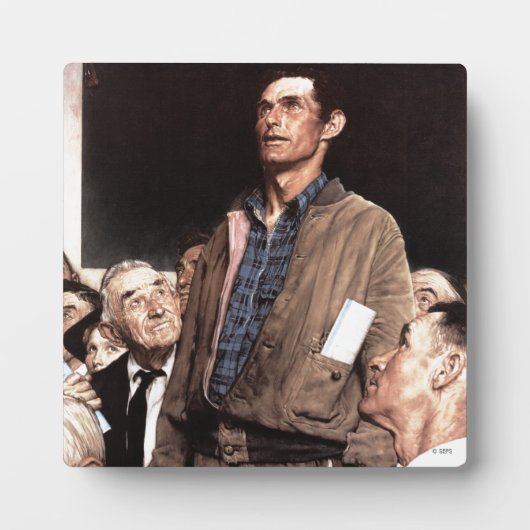 vrijheid van meningsuiting fotoplaat (Voorkant)