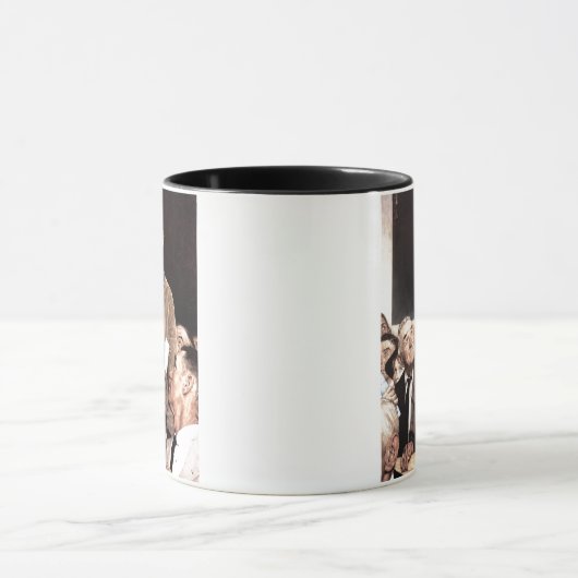 vrijheid van meningsuiting mok (Midden)