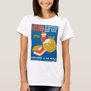 Vrijheid van meningsuiting t-shirt