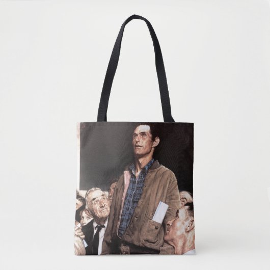 vrijheid van meningsuiting tote bag (Voorkant)