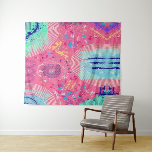 Vrijheid van meningsuiting wandkleed (In Situ (horizontaal))