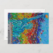 Vrijheid van vrijheid briefkaart (Voorkant / Achterkant)