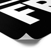 Vrijheid van vrouwen - Vrij Iran Poster (Hoek)