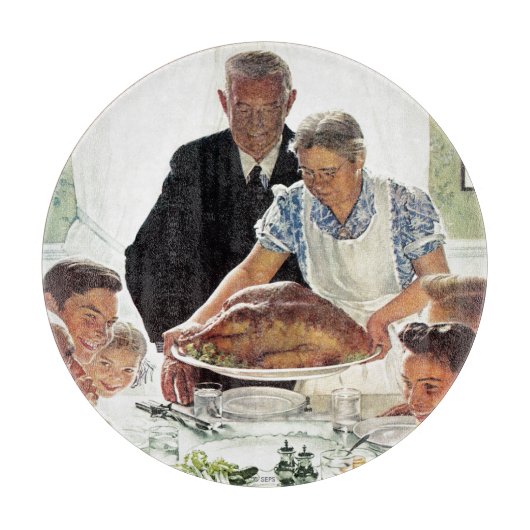 Vrijheid van wil snijplank (Voorkant)