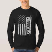 Vrijheid Verenigde Staten verontrust door Amerikaa T-shirt (Voorkant)