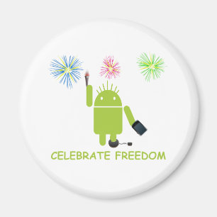 Vrijheid vieren (android Software Developer) Magneet