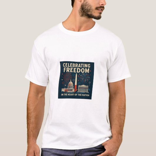 Vrijheid vieren t-shirt (Voorkant)