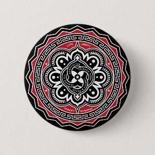 Vrijheid voor alle Buttonnen Ronde Button 5,7 Cm