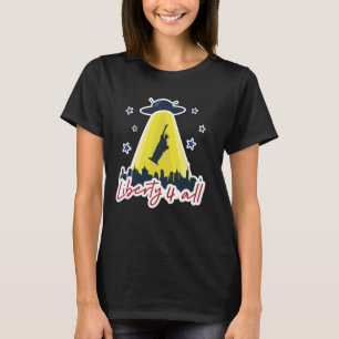 Vrijheid voor alle Vrijheid 4 Alle Vrijheidsbeeld T-shirt