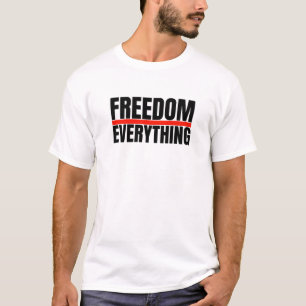 Vrijheid voor alles t-shirt