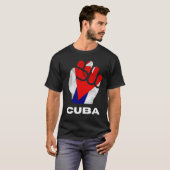 Vrijheid voor Cuba T-shirt (Voorkant volledig)