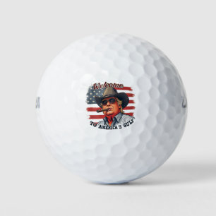 Vrijheid voor de Amerikaanse Golf Trump Golfballen