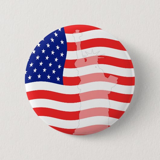 Vrijheid voor de Button van de vlag (Voorkant)