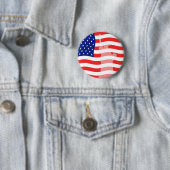 Vrijheid voor de Button van de vlag (In situ)