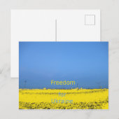 Vrijheid voor Oekraïne Briefkaart (Voorkant / Achterkant)