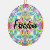 Vrijheid - Vrijheid Keramisch Ornament (Links)