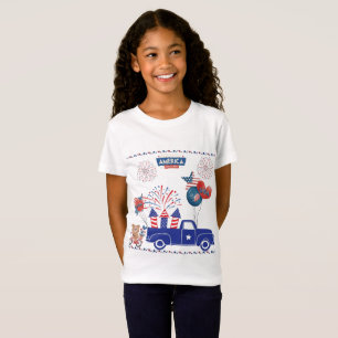 Vrijheid Vuurwerk Dromen wit T-shirt