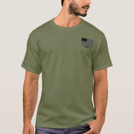 VRIJHEID, WAPENS, RELIGIE 250 Koloniale Vlag T-shirt