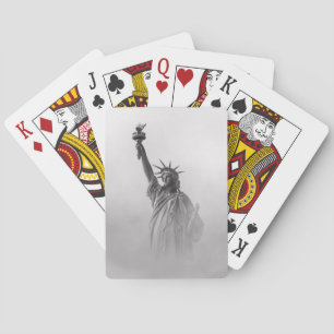 VrijheidsAmerika zwart-wit Pokerkaarten