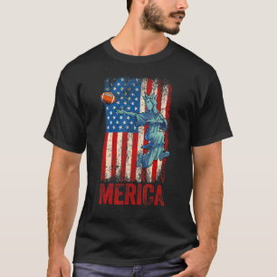Vrijheidsbeeld 4 juli vrouwen Mannen Amerikaanse U T-shirt