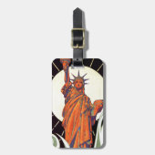 Vrijheidsbeeld Bagagelabel (Voorkant verticaal)