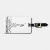 Vrijheidsbeeld Bagagelabel (Voorkant horizontaal)