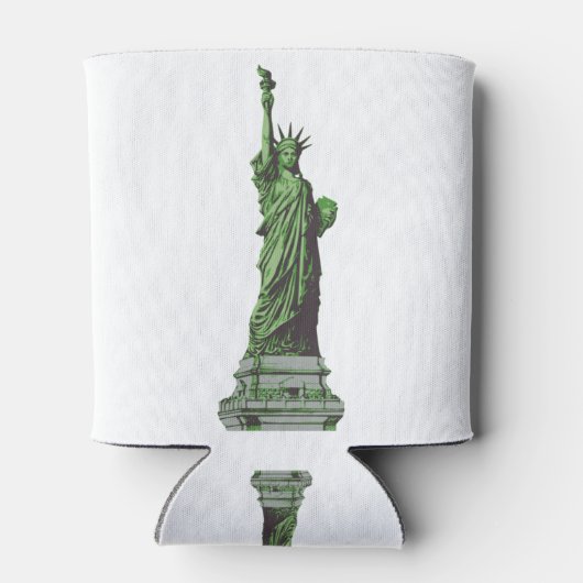 vrijheidsbeeld blikjeskoeler (Achterkant)