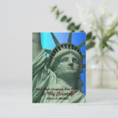 Vrijheidsbeeld Briefkaart (Staand voorkant)