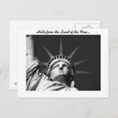 Vrijheidsbeeld Briefkaart (Voorkant / Achterkant)