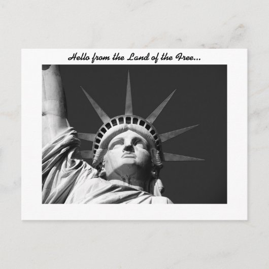 Vrijheidsbeeld Briefkaart (Voorkant)