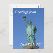 Vrijheidsbeeld Briefkaart (Voorkant / Achterkant)