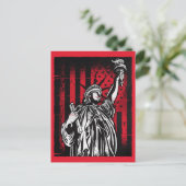 Vrijheidsbeeld Briefkaart (Staand voorkant)