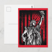 Vrijheidsbeeld Briefkaart (Voorkant / Achterkant)