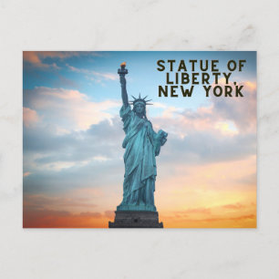 Vrijheidsbeeld, Briefkaart New York