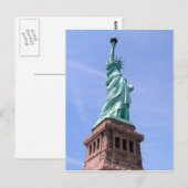 Vrijheidsbeeld - Briefkaart zijdelings Uitzicht (Voorkant / Achterkant)